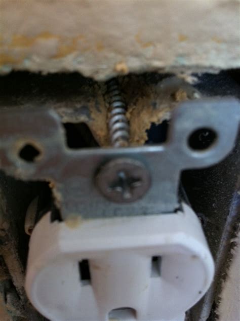 electrical box screw tab broken|plastic electrical boxes broken.